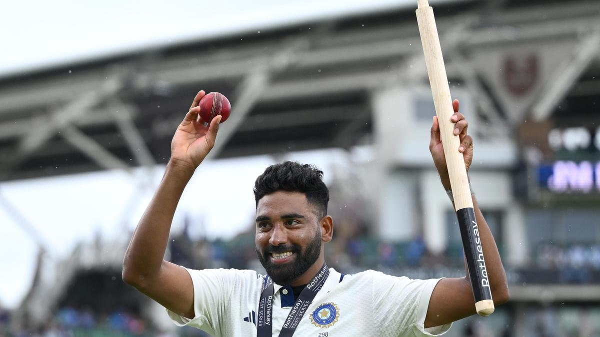 Mohammed Siraj wins Sportstar of the Year (Male) at Aces Awards 2026