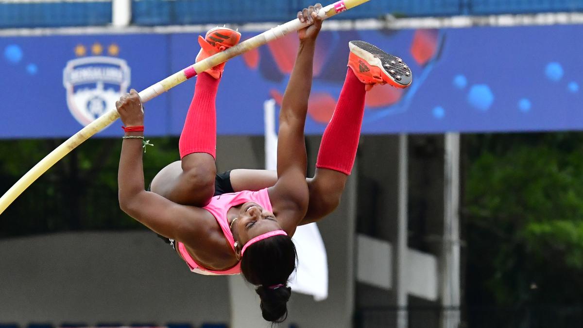 Rosy Meena Paulraj breaks own pole vault National Record Sportstar