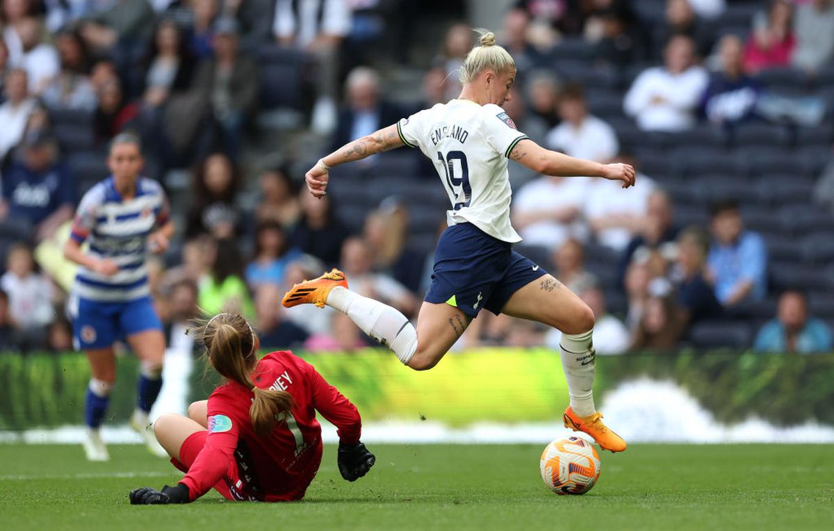 Bethany England finished the WSL season with 13 goals in 14 appearances for Spurs.