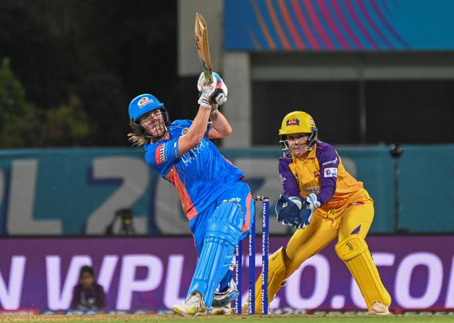 Sciver-Brunt’s unbeaten 72 paved the way for Mumbai’s victory in the eliminator.
