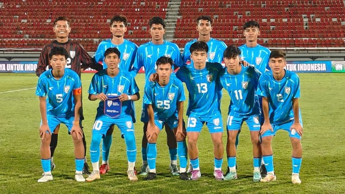 India goes down fighting to Indonesia 1-3 in first U-17 football friendly