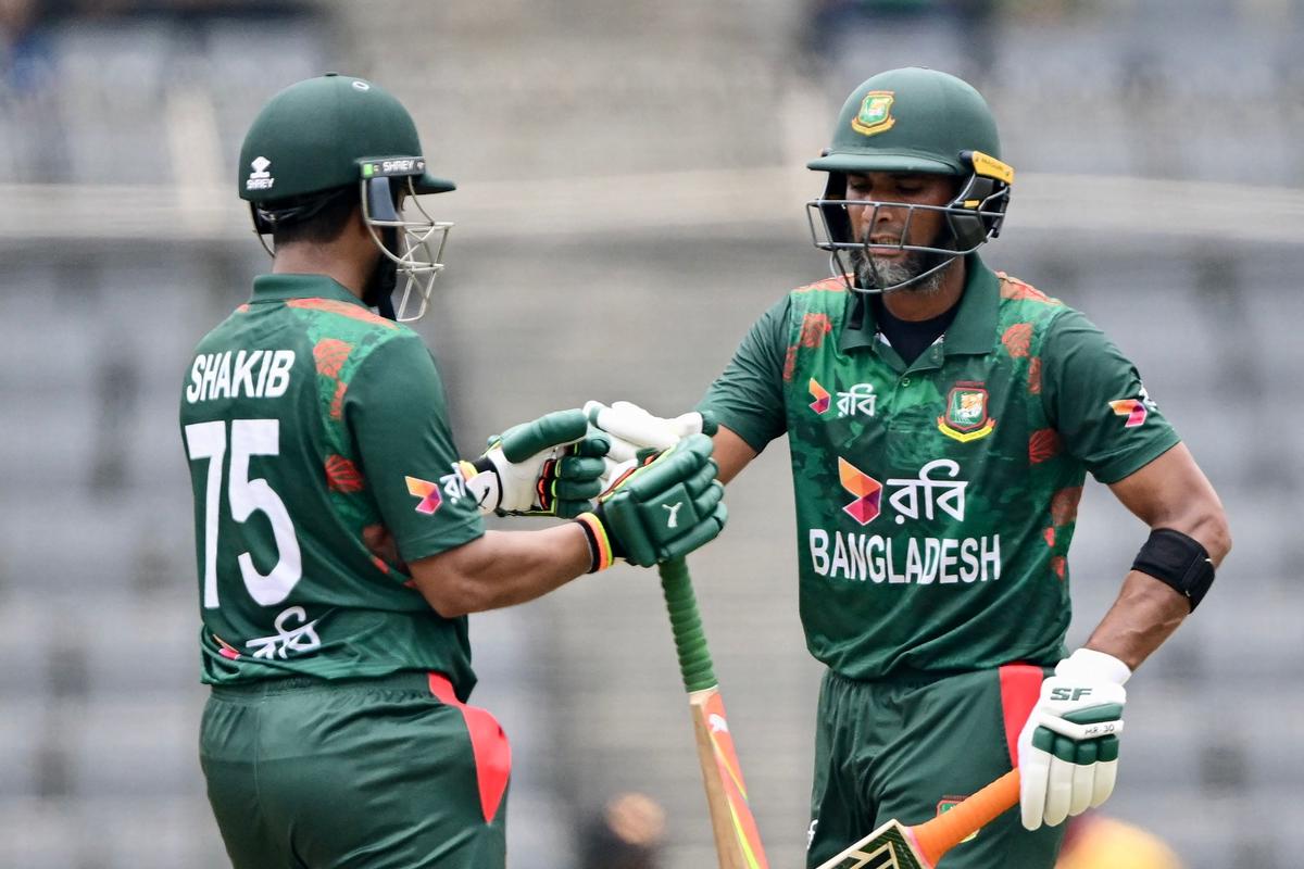 Shakib Al Hasan, 37, was elected to Bangladesh’s parliament in January and looks set to hang up his cap shortly along with fellow all-rounder Mahmudullah Riyad, 38.