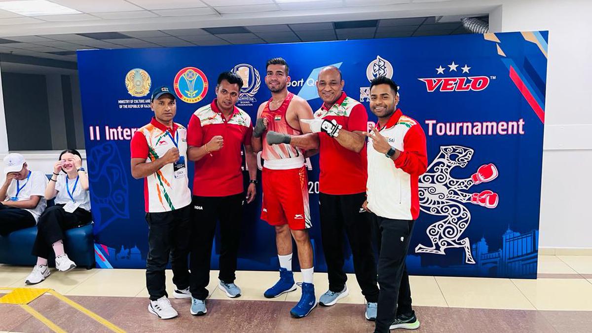 Elorda Cup: Indian boxer Sumit advances into semifinals, assures medal