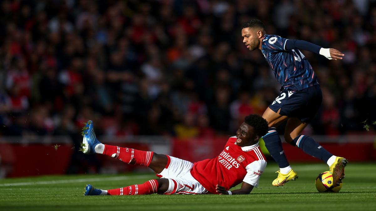 Bukayo Saka injured ankle during Arsenal's win over Nottingham Forest but  Mikel Arteta plays down injury, Football News