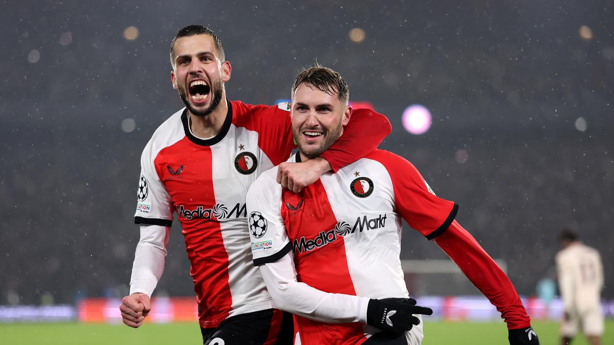 UCL 2024-25: Gimenez double helps Feyenoord beat Bayern Munich 3-0