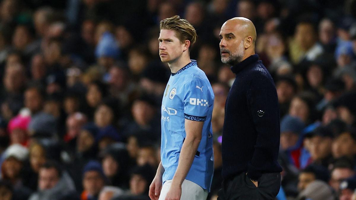 Premier League 2024-25: Guardiola plays down rumours of rift with De Bruyne amid Man City’s winless run