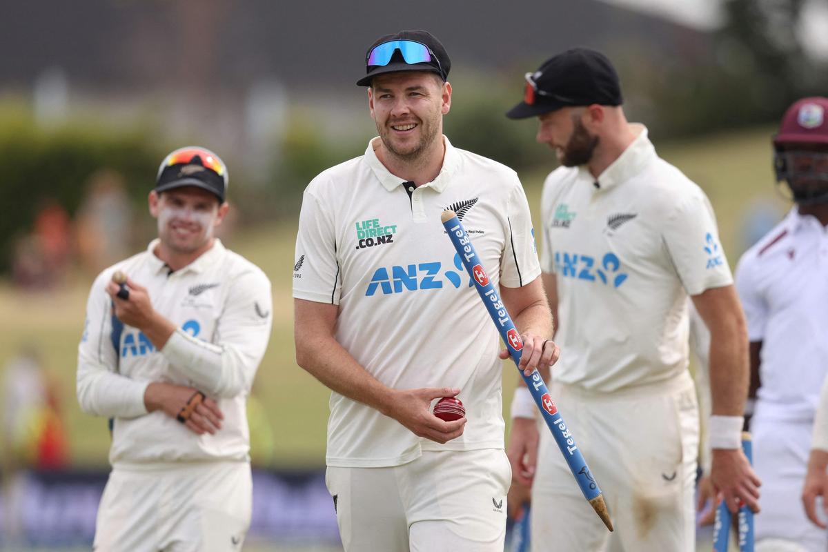 Com vários marcapassos instalados na escalação da Nova Zelândia, Jacob Duffy teve que esperar até 2025 para fazer sua estreia no teste.