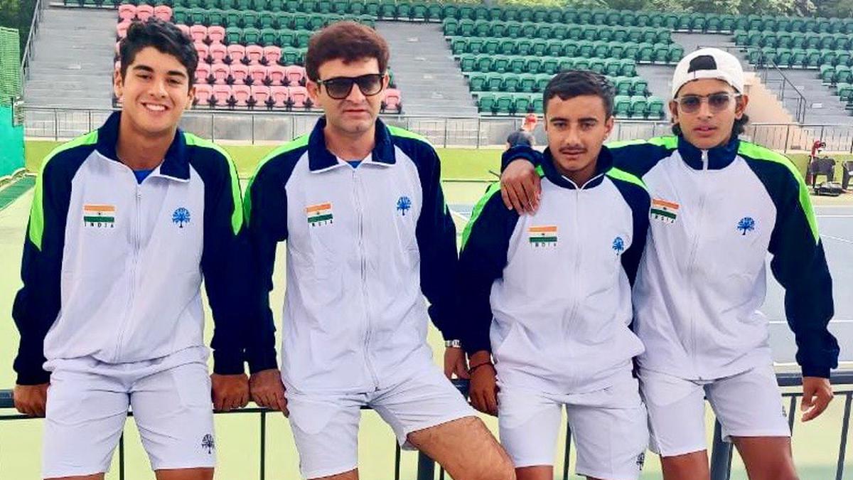 Indian team confident for Junior Davis Cup