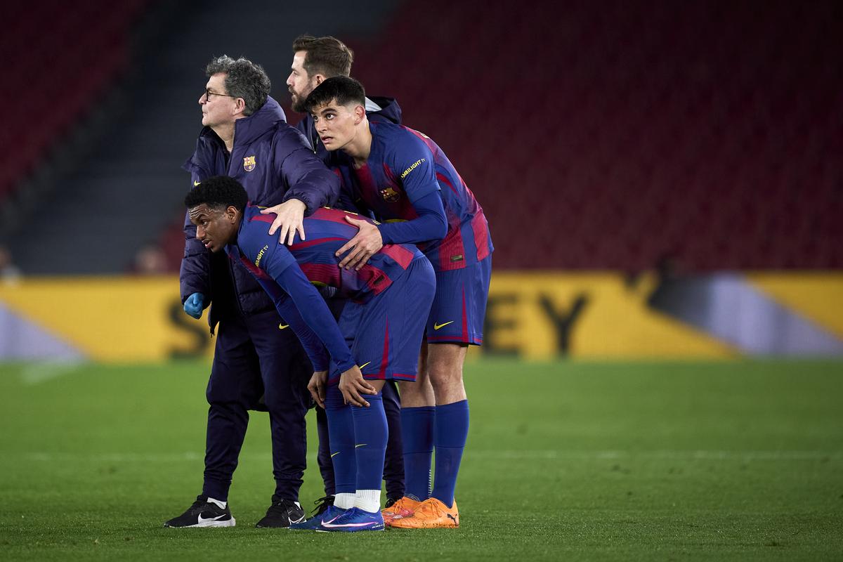 Alejandro Balde je španielsky reprezentant, ale stál za Marcom Cucurellou a Alexom Grimaldom v poradí trénera Luisa de la Fuenteho.