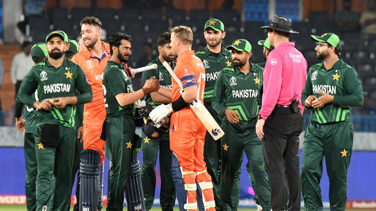 ICC World Cup 2023: Bas de Leede’s all-rounds heroics in vain as Pakistan beat Netherlands by 81 runs in campaign opener