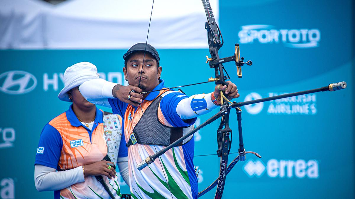 Archery World Cup Stage 1 Indian men’s recurve team wins silver
