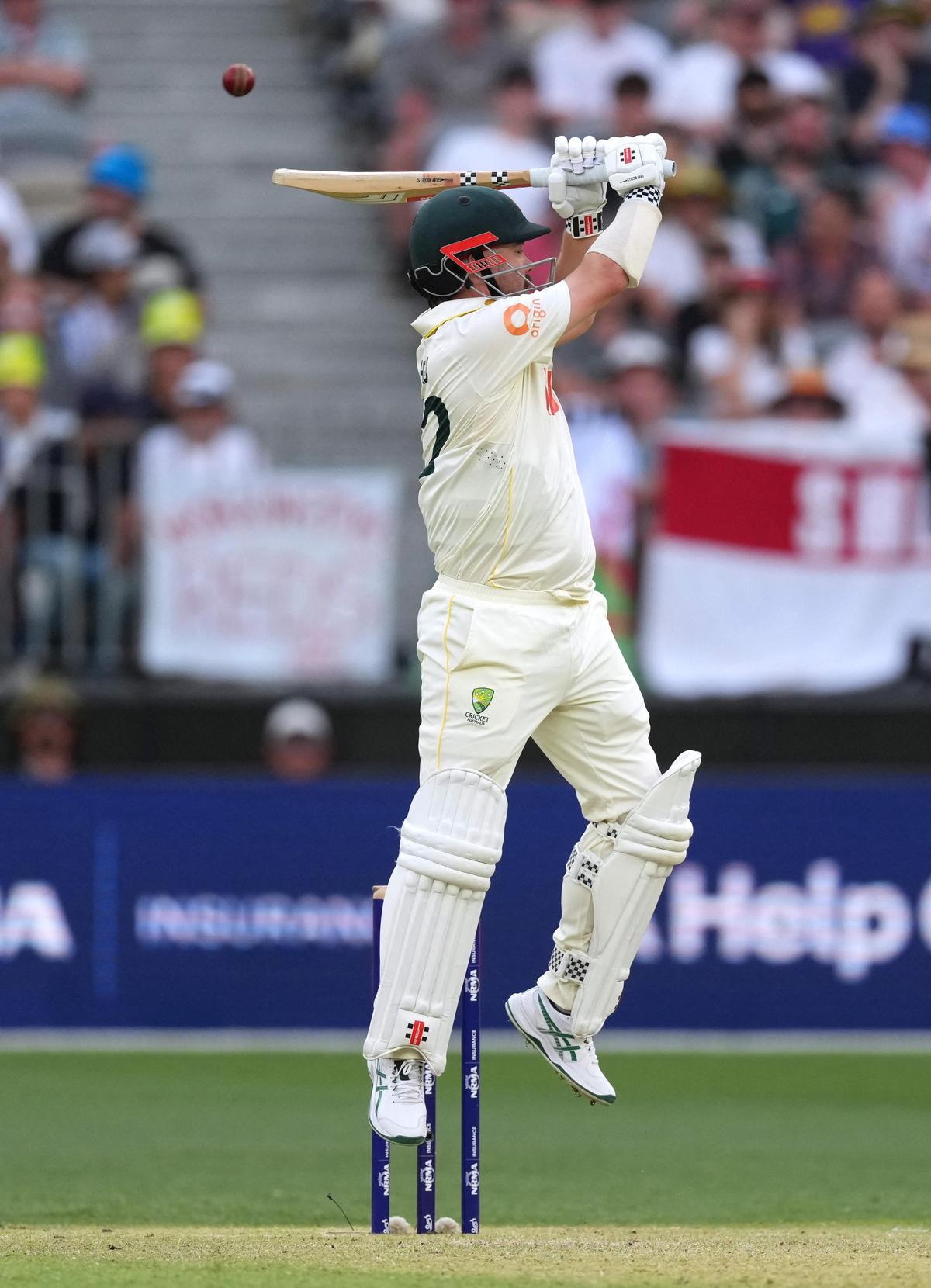 In the first two-day Ashes Test since 1921, Travis Head dismantled England with the second-fastest Ashes century, off just 69 balls.