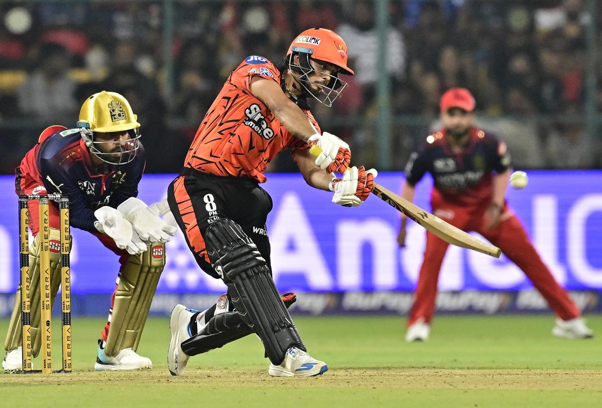 Ishan Kishan’s brisk knock ensured SRH wasn’t bogged down by the early wickets in the PowerPlay.