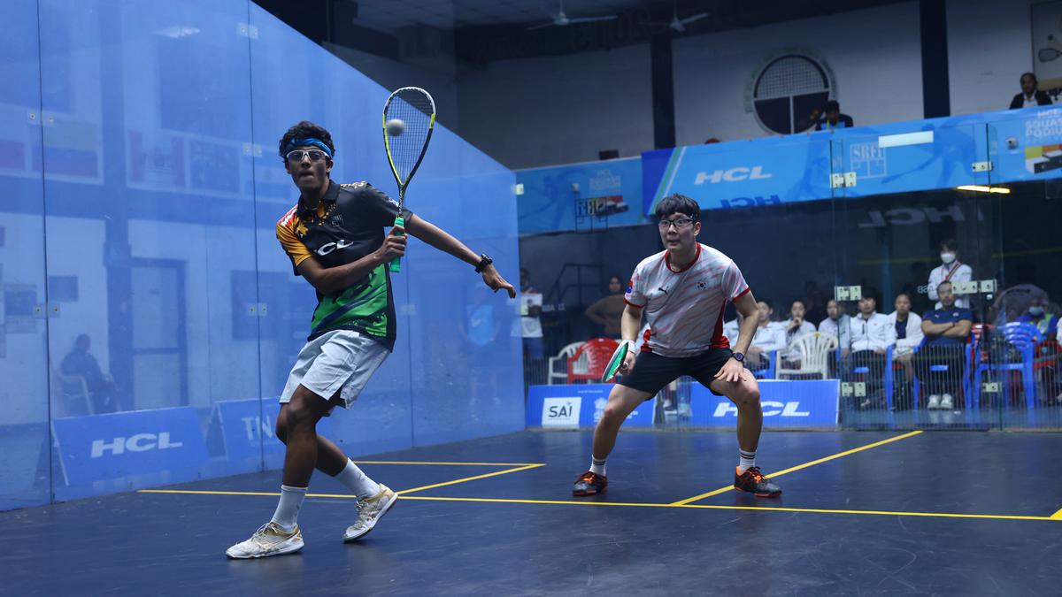 Indian men’s team wins silver at Asian Junior Squash Championship 2023