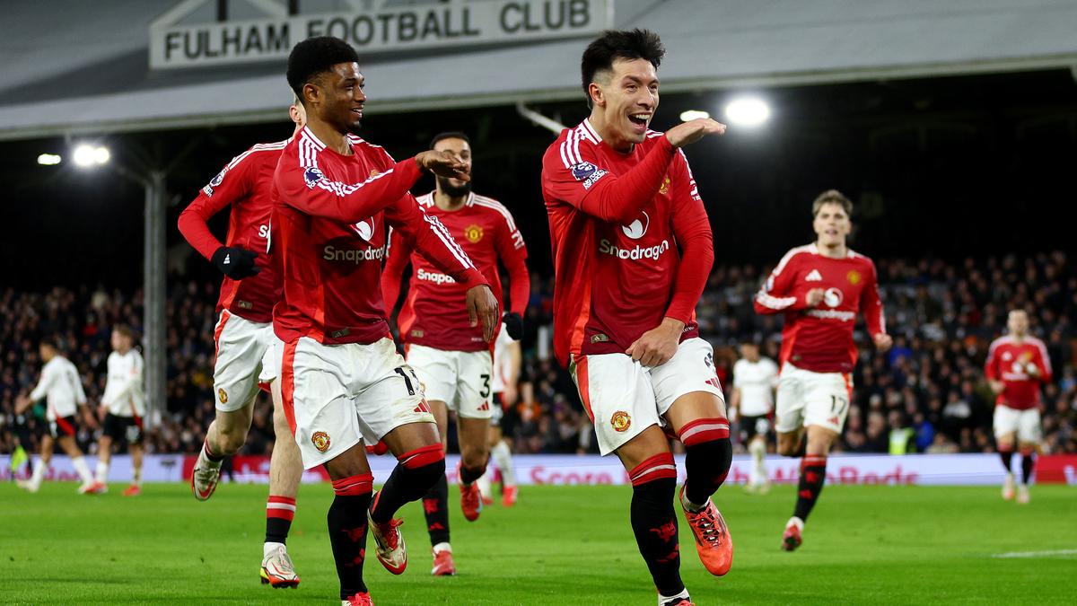 Premier League 2024-25: Man United rides on Martinez’s late winner to beat Fulham 1-0 on the road