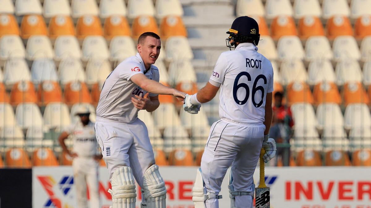 PAK vs ENG 1st Test, Day 4 LIVE score: Root, Brook double hundreds give England 100-run lead at lunch