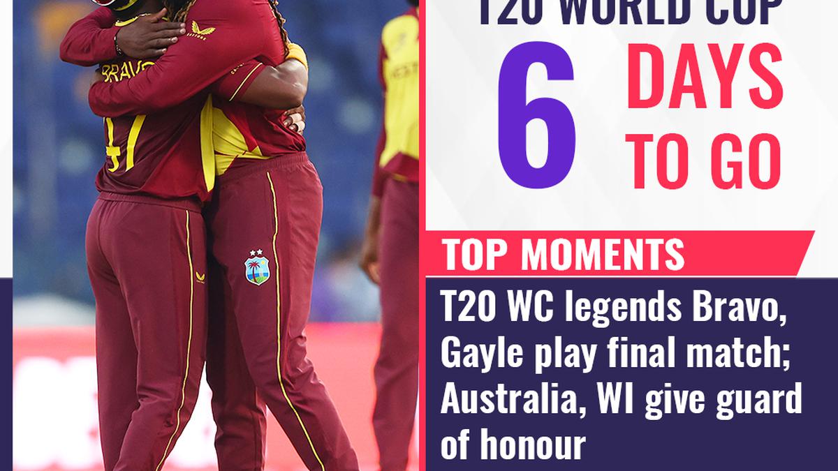 T20 World Cup, 6 days to go: Top moments - Dwayne Bravo plays last international match, Chris Gayle soaks in atmosphere