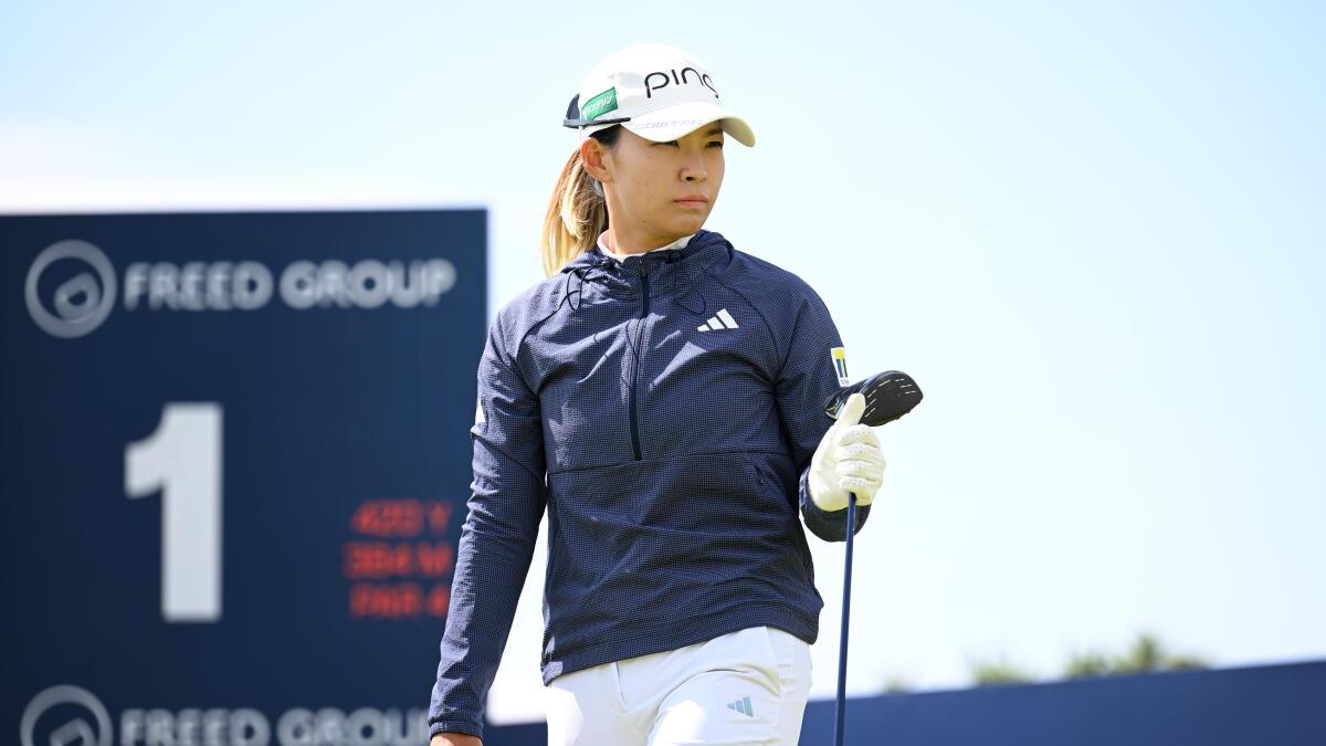 Hinako Shibuno maintains 2-shot lead after second round of the Women’s Scottish Open