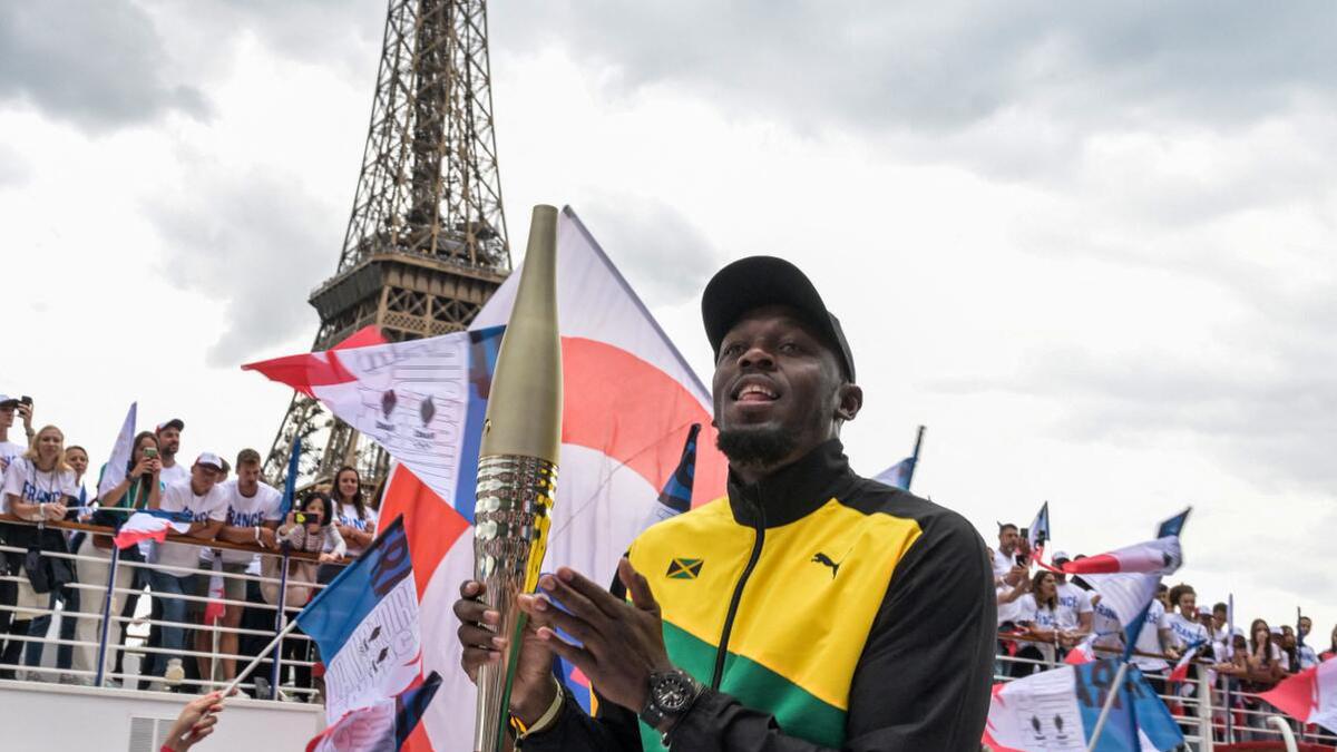 Usain Bolt special guest as Paris 2024 unveils Olympic Torch one year ...