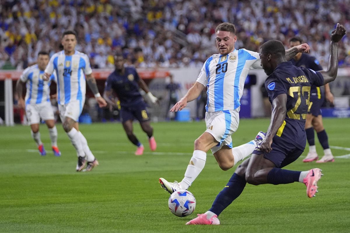 Argentina vs Ecuador highlights in pictures, Copa America 2024