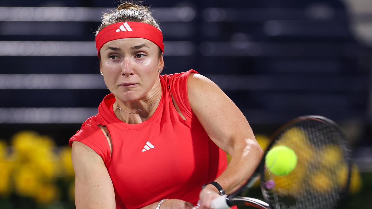 Dubai Tennis Championships 2025: Former champion Svitolina routs Kalinskaya in first round