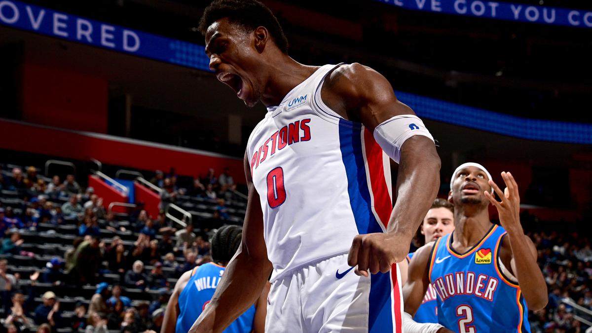 NBA roundup: Lowly Detroit Pistons stuns West-leading Oklahoma City Thunder as Hawks edges past Raptors