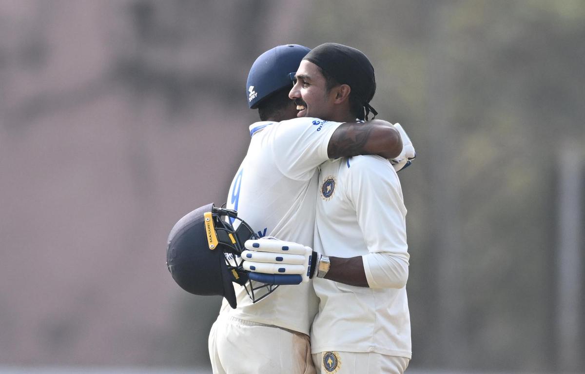Rohan Kunnummal (right) carried over his form from the white ball legs this year for Kerala against Goa in the Ranji Trophy group stage clash. 