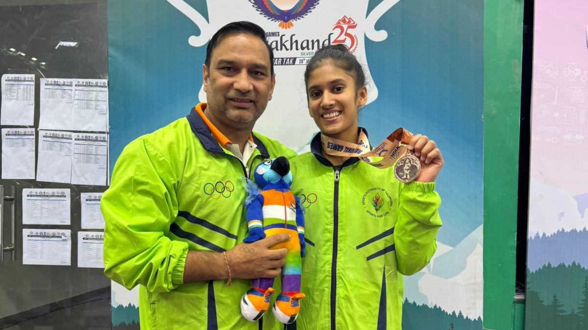 National Games 2025: Teen Gymnast Nishka’s golden debut ignites LA 2028 Olympic ambition