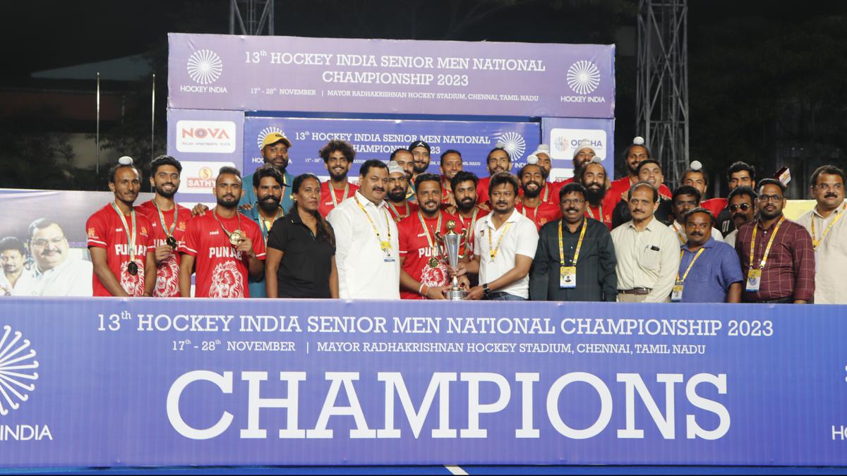 Hockey Nationals 2023: Punjab defeats Haryana to clinch title in penalty shootout; TN wins bronze, beats Karnataka