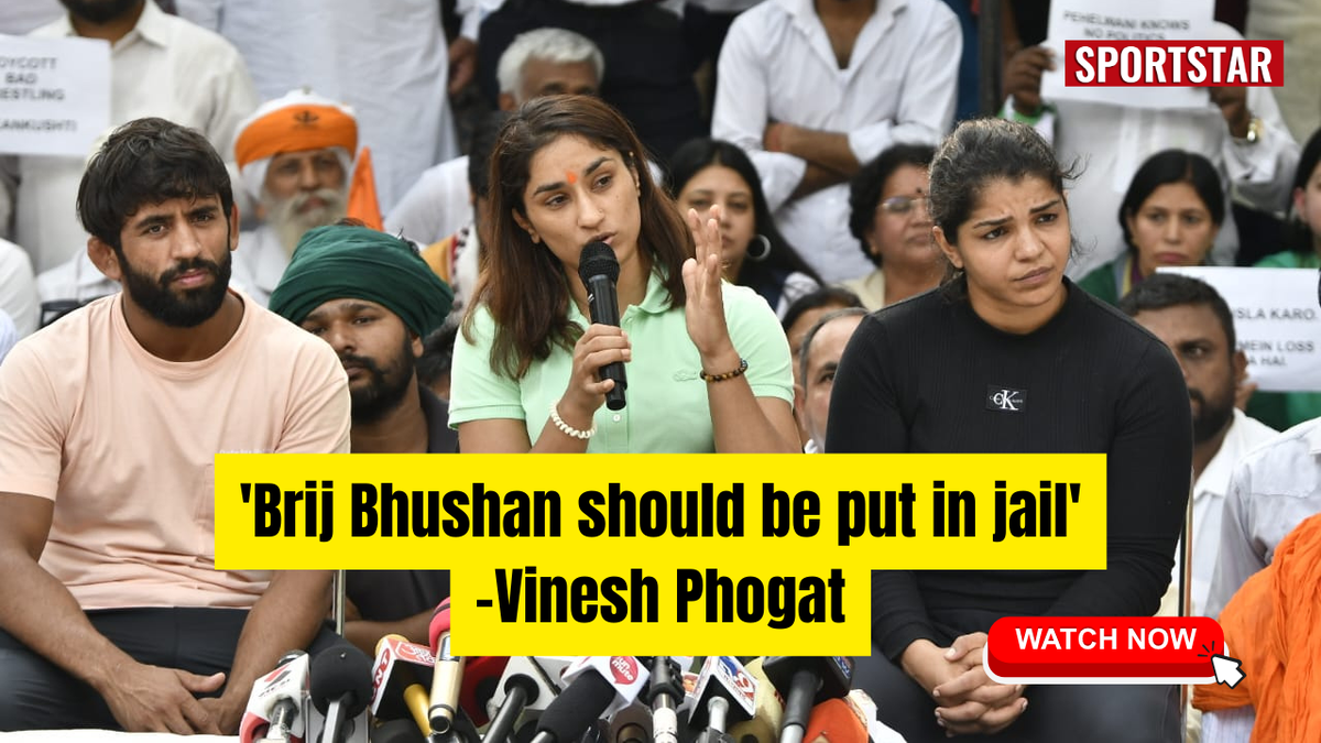 WATCH- Vinesh Phogat: The fight is to save wrestling and Indian sports ...