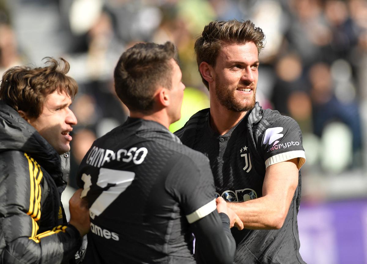 Serie A 2023-24: Late Rugani goal gives Juventus 3-2 win over Frosinone