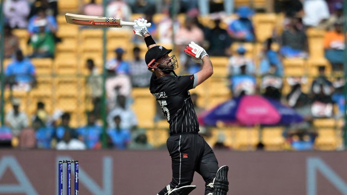 New Zealand vs Sri Lanka Highlights, World Cup 2023: NZ beats SL by five  wickets to virtually seal last semis spot - Sportstar