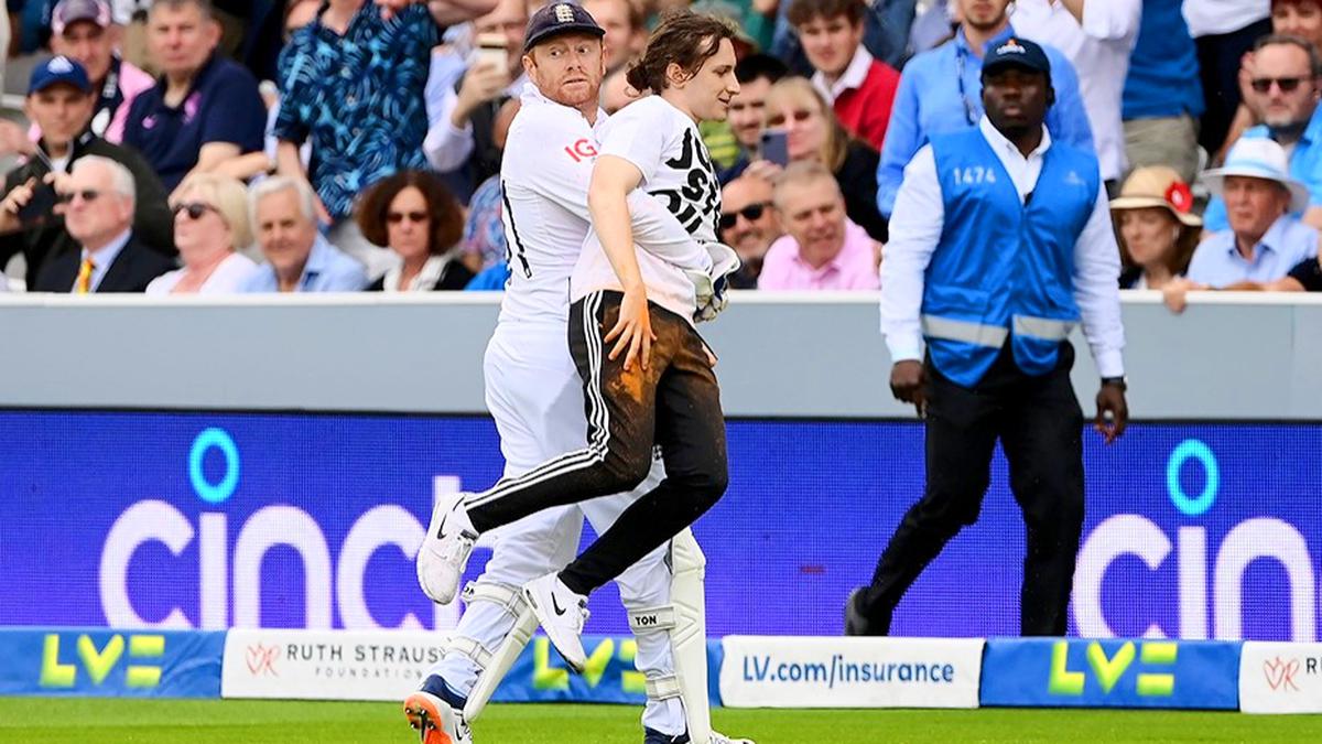 Ashes 2023: Three Just Stop Oil protesters charged after disrupting play at Lord’s