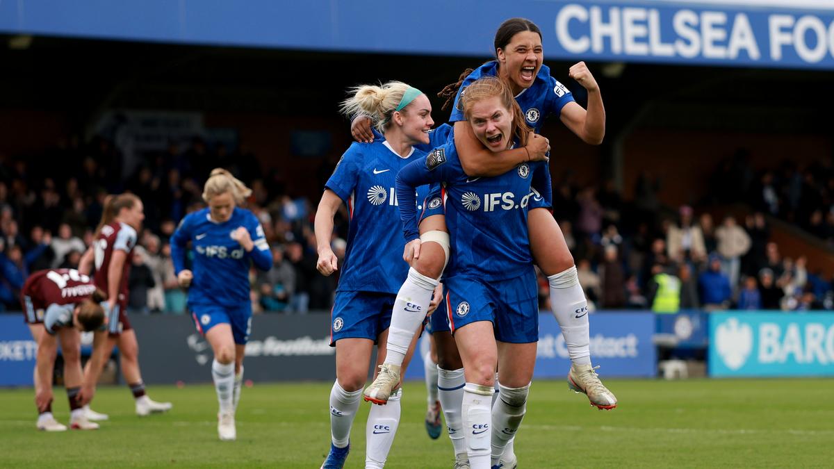 Chelsea bat Aston Villa et maintient ses faibles espoirs de titre WSL