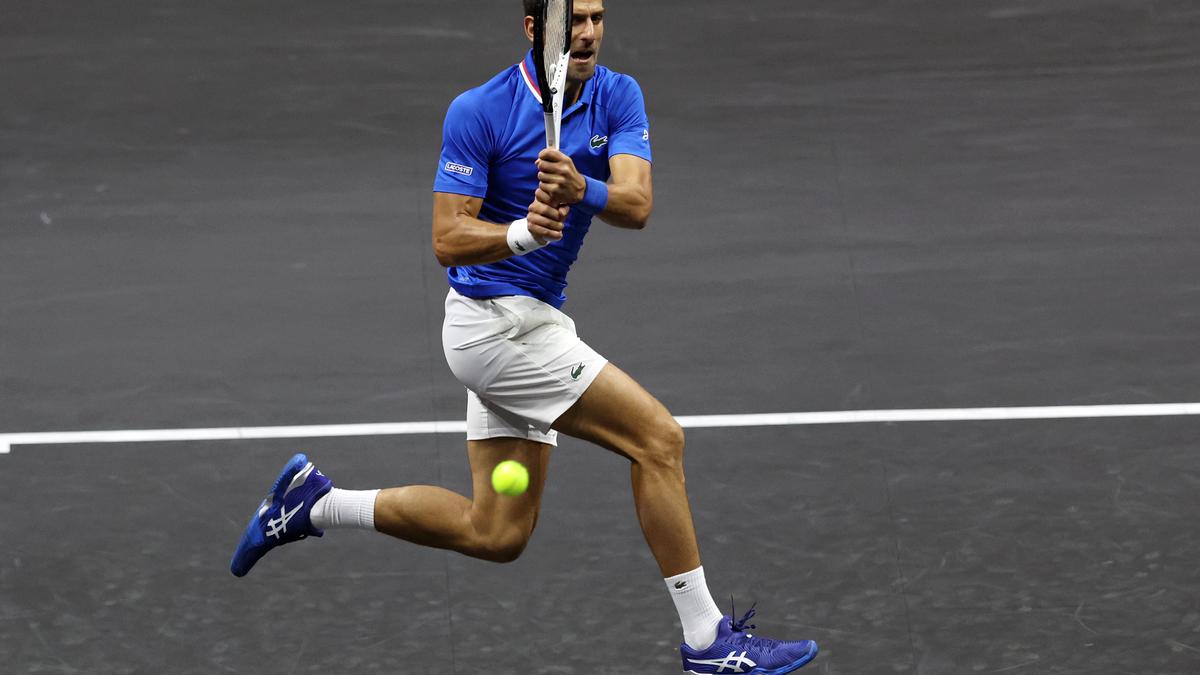 Novak Djokovic dazzles on return to action at Laver Cup