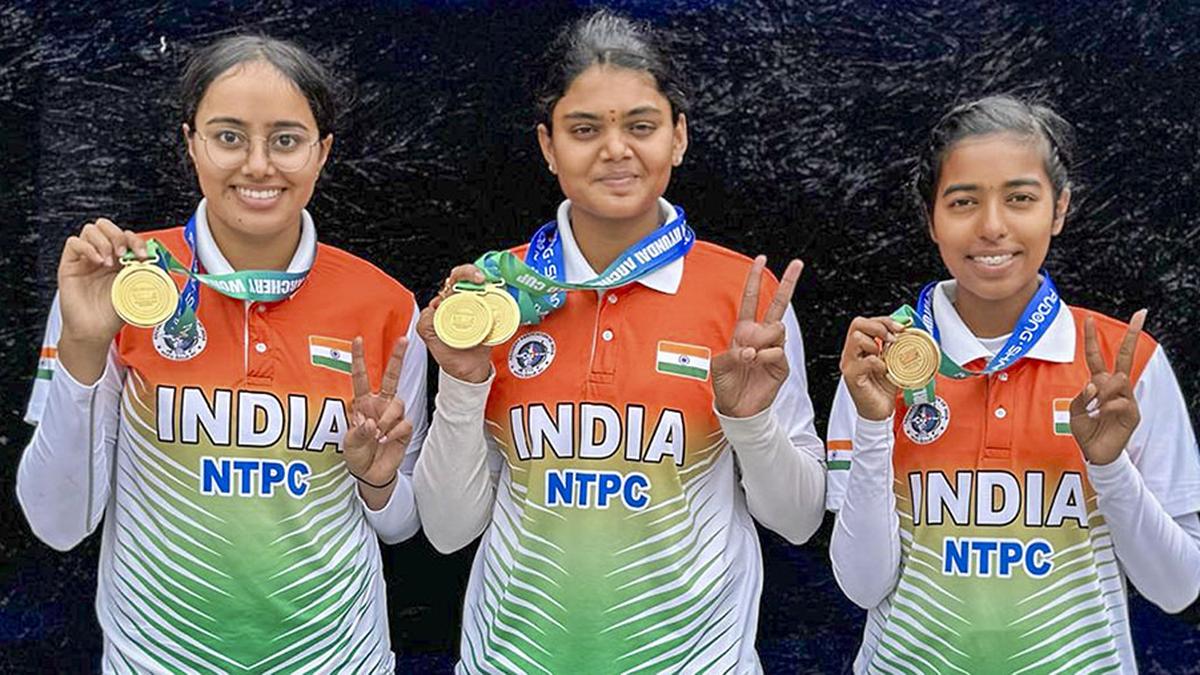 Archery World Cup Stage 2: Indian women’s compound archery team strikes gold; mixed team settles for silver