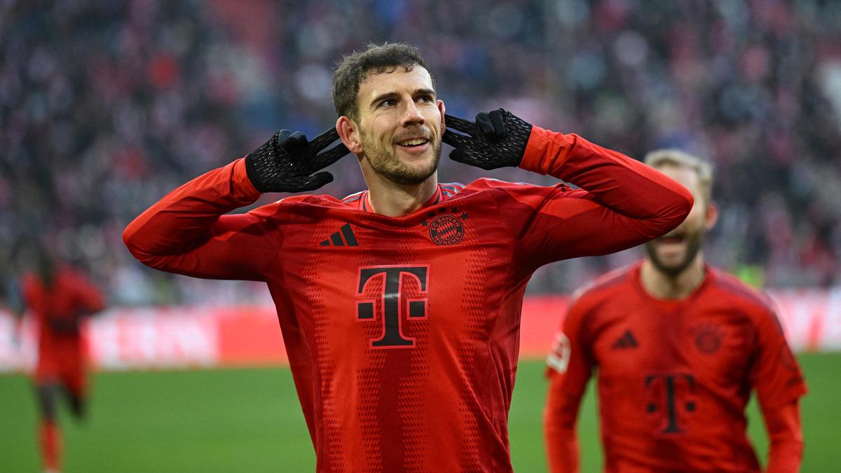 Bundesliga 2024-25: Leader Bayern battles past Wolfsburg 3-2 to open up seven-point gap