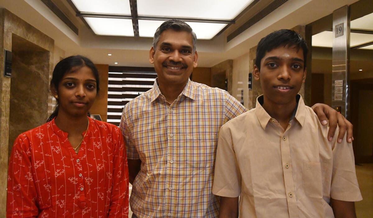 Vaishali Rameshbabu: Indian chess siblings become first brother and sister  duo to earn grandmaster title