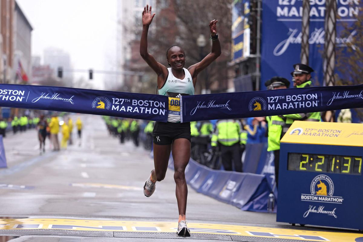 Boston Marathon 2023: Chebet Defends Men’s Title, Kipchoge Sixth; Obiri ...