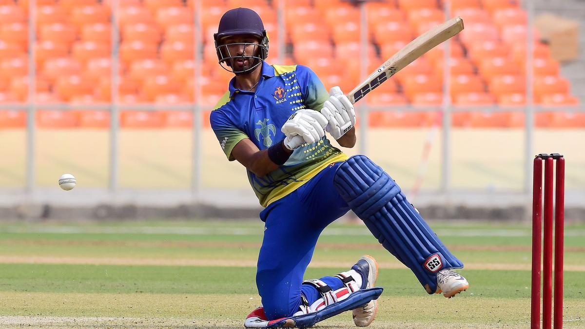 Vijay Hazare Trophy 2023-24: Padikkal Scores Century As Karnataka Beats ...