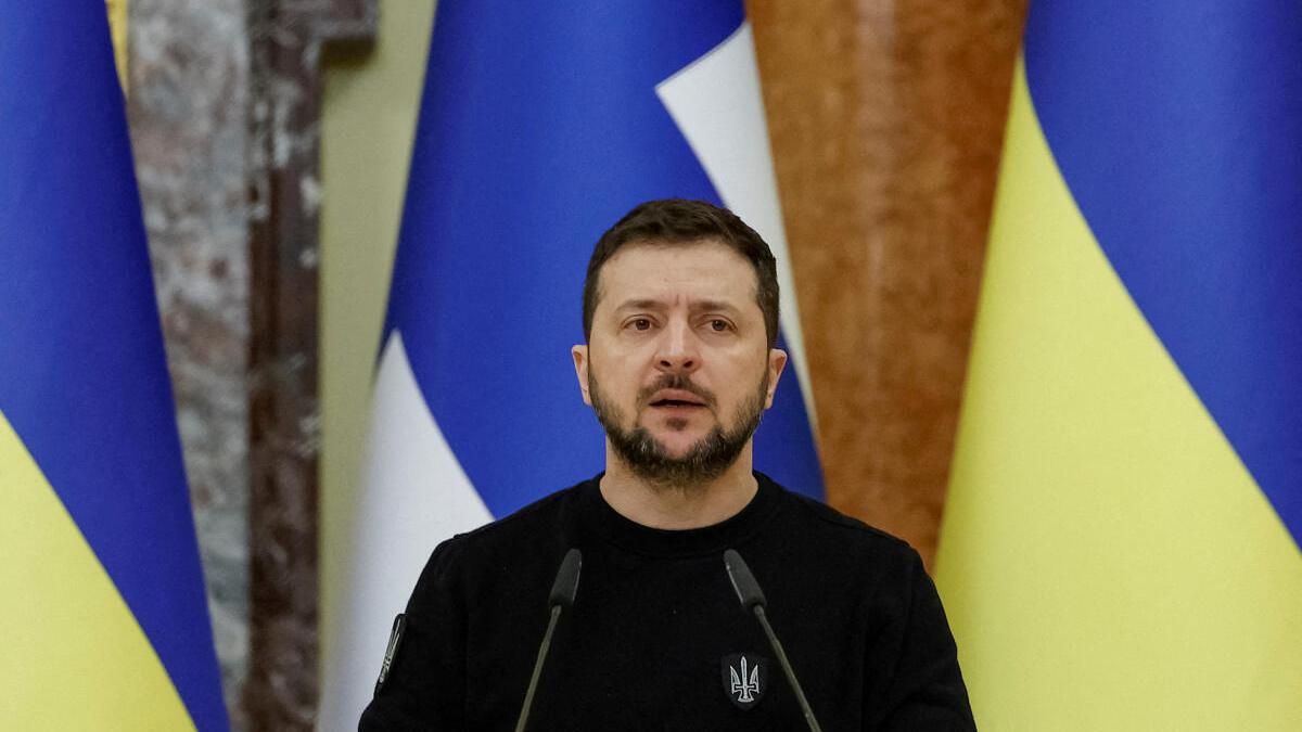 Ukraine President Zelenskiy Vows Campaign To Prevent Russia From   Ze 