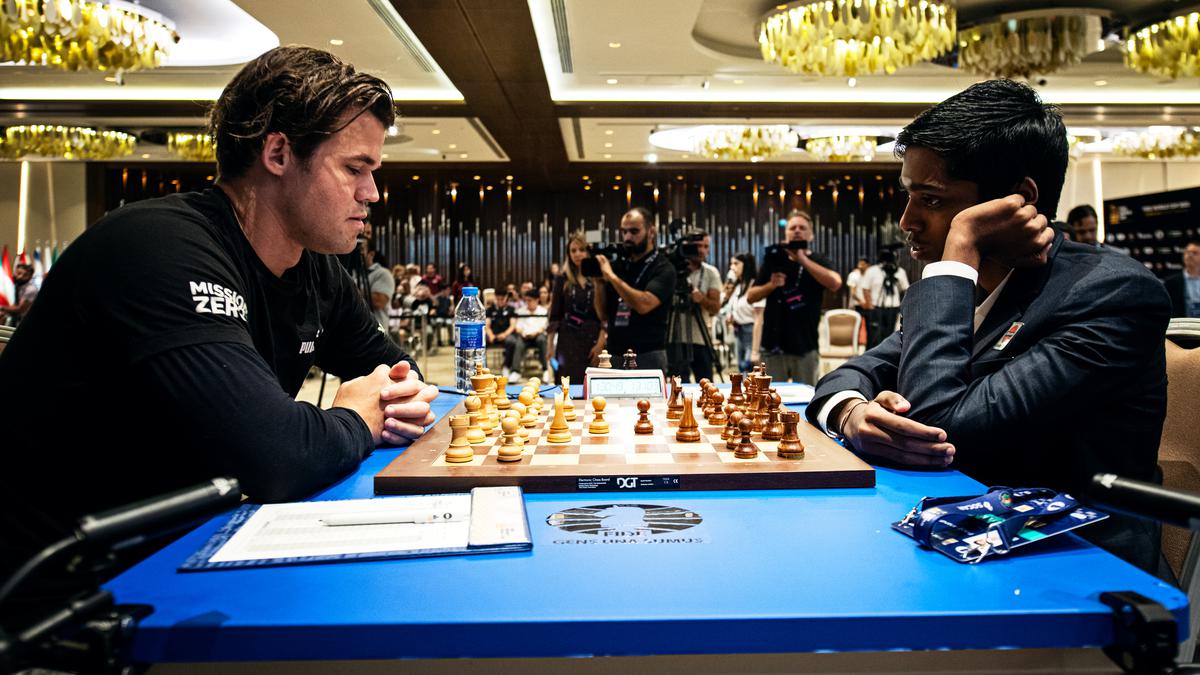 Tie-Breaker Format for R. Praggnanandhaa vs. Magnus Carlsen Chess World Cup  Encounter - GrowNxt Digital