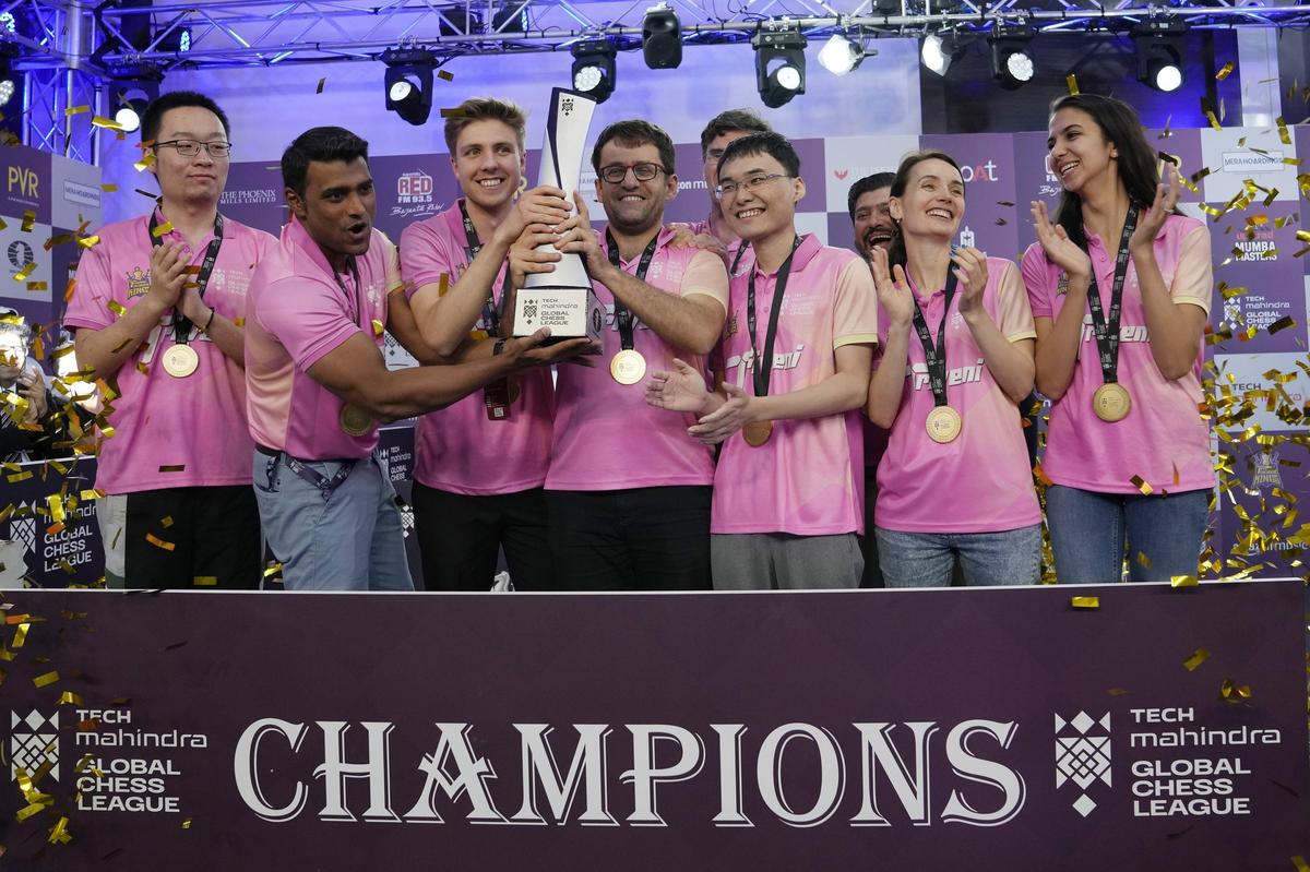 Two-time champion Triveni Continental Kings, American Gambits, Alpine SG Pipers, PBG Alaskan Knights, Ganges Grandmasters and upGrad Mumba Masters are the six teams in the fray. 