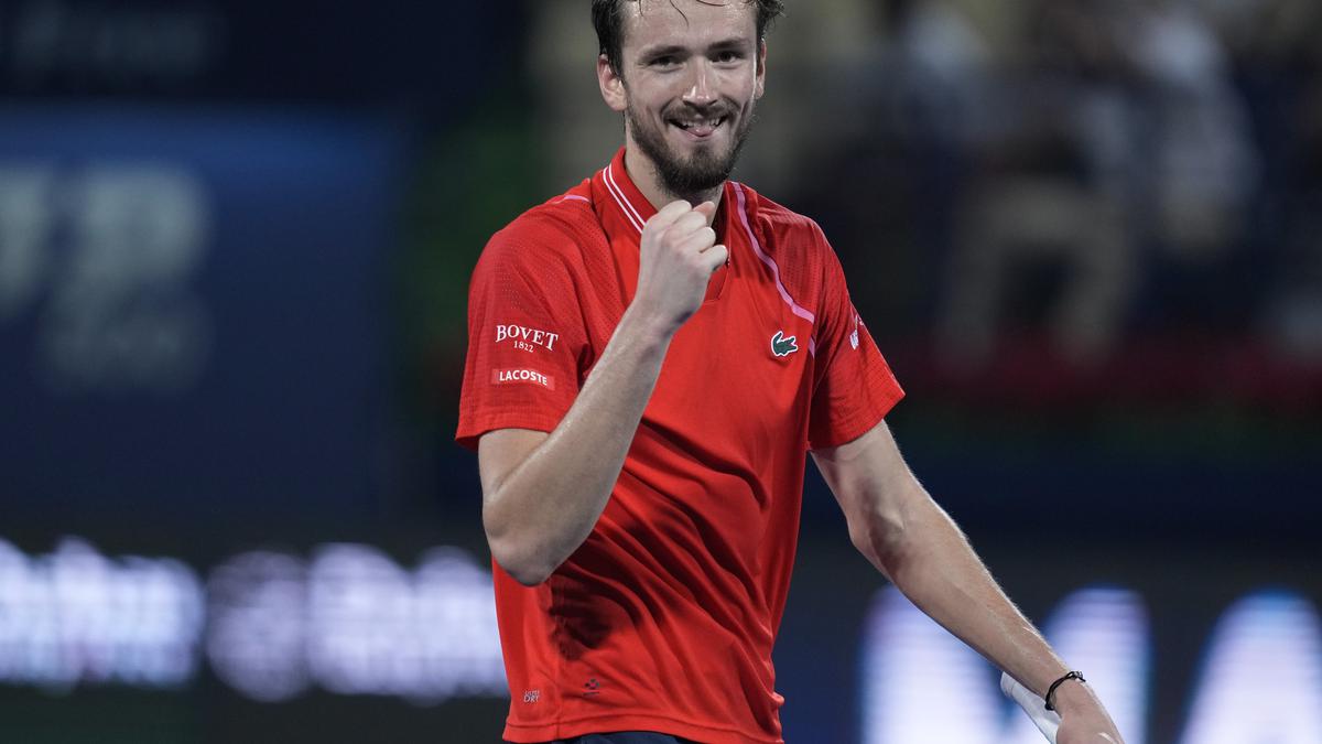 Medvedev ends Djokovic run to book Dubai final with Rublev