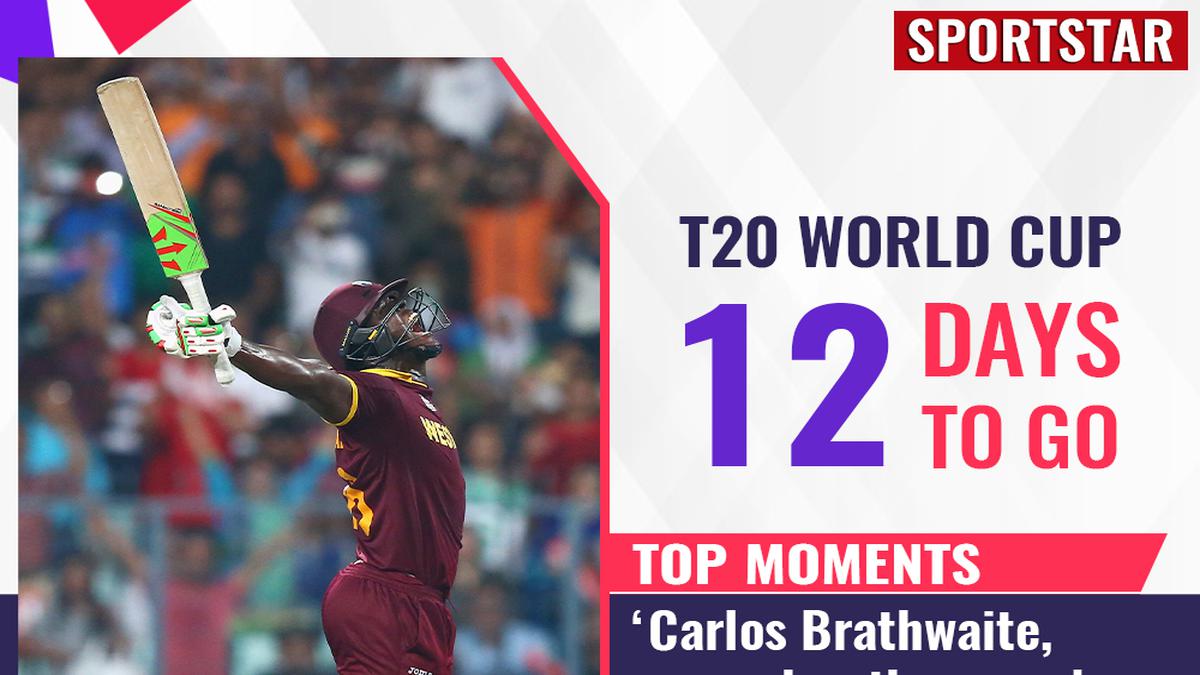 T20 World Cup, 12 days to go: Top moments - West Indies wins second title; Carlos Brathwaite stuns England in 2016 final