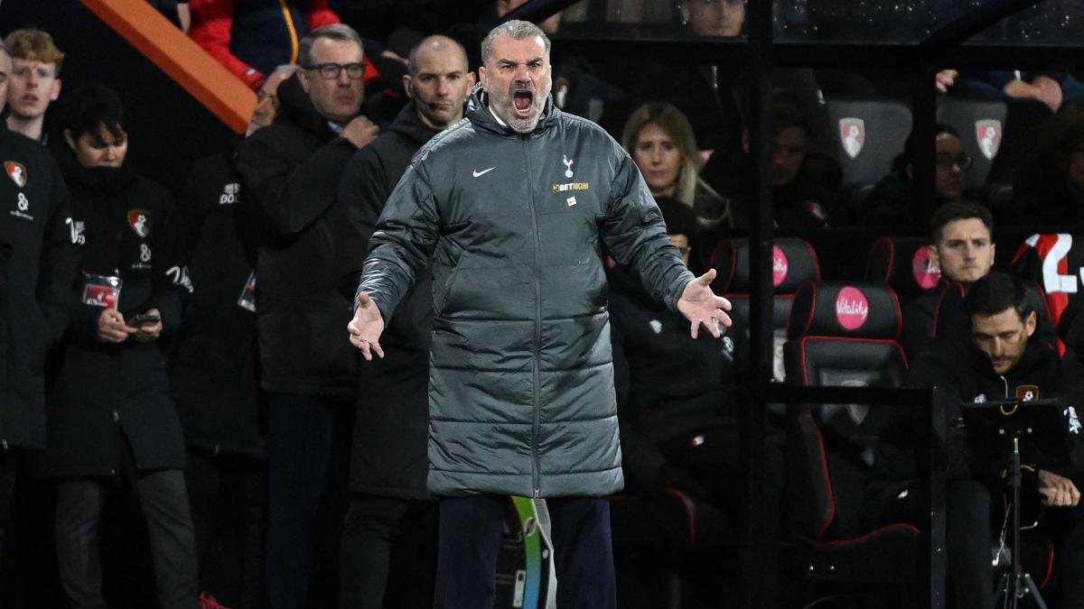 Premier League 2024-25: Tottenham manager Postecoglou cops flak from angry fans after Bournemouth loss