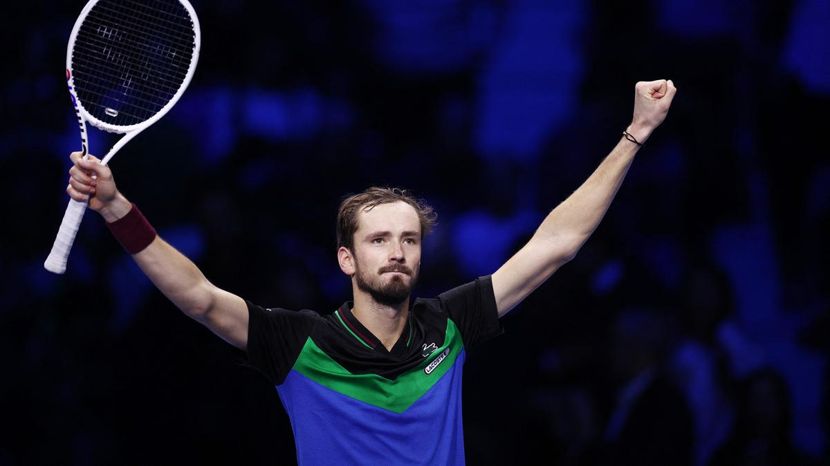 ATP Finals 2023: Medvedev books place in semis after beating Zverev in straight sets