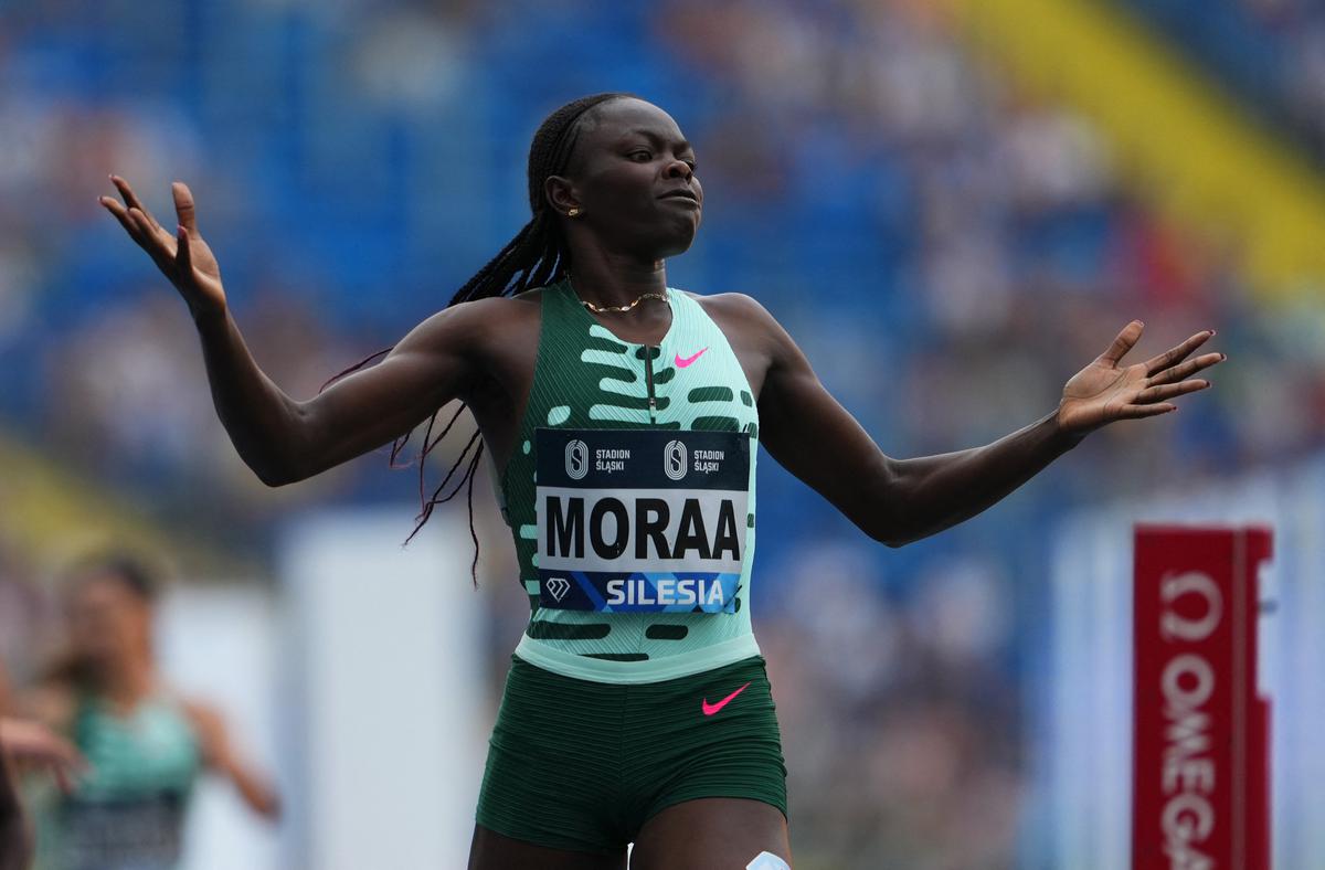 FILE PHOTO: Kenya’s Mary Moraa.