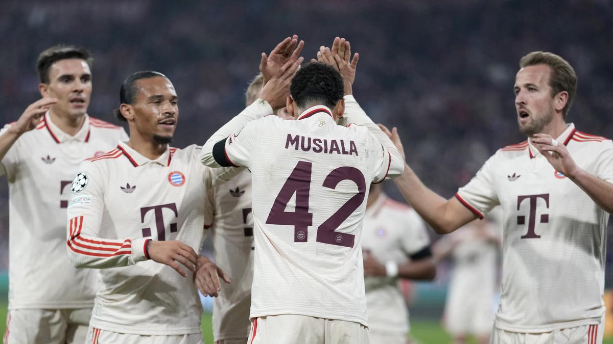 Champions League 2024-25: Musiala header gives Bayern 1-0 victory over Benfica