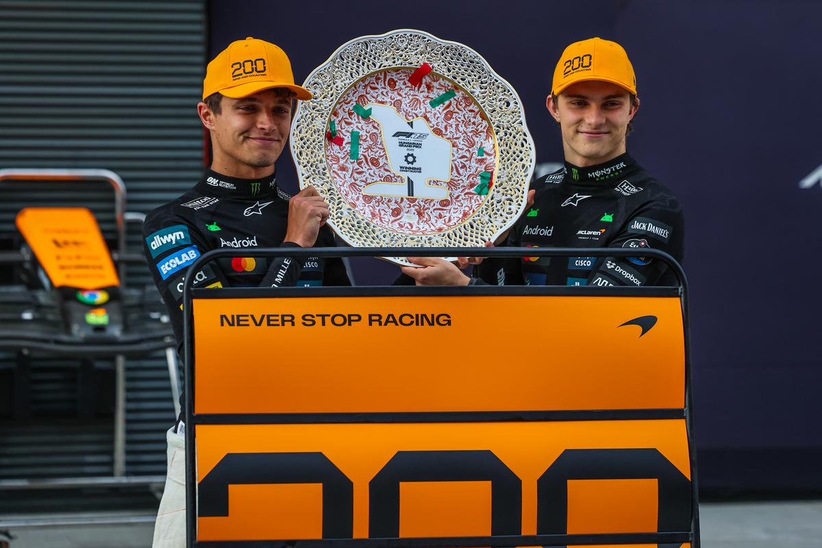 Oscar Piastri and Lando Norris’ dream run for McLaren continued.